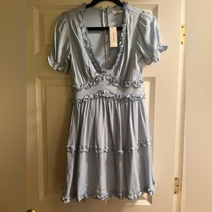 Washed Denim Dress Mi Ami For Francesca’s XS